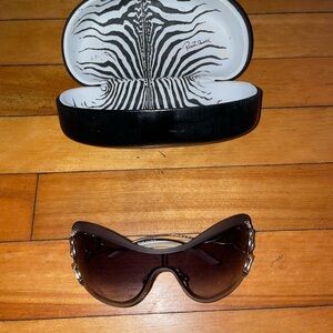 Vintage Women’s Roberto Cavalli Sunglasses Cicno Serpent Shield